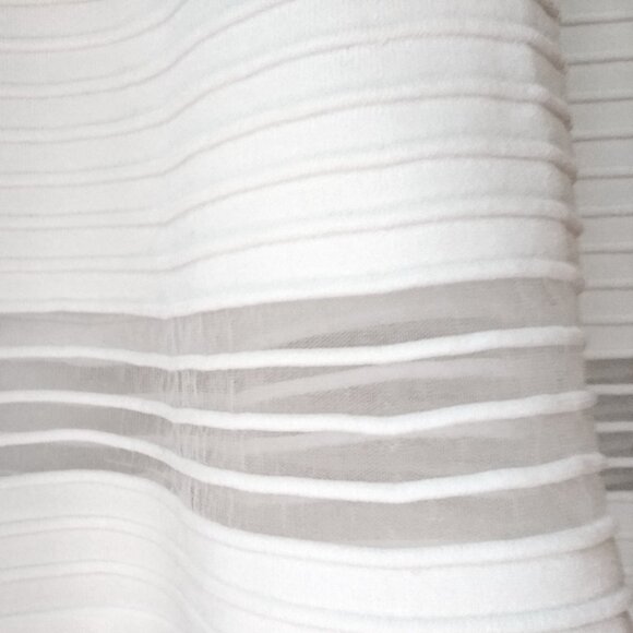 French Connection White Dress Size 2 like Herve Leger Bandage Dress - Picture 6 of 8